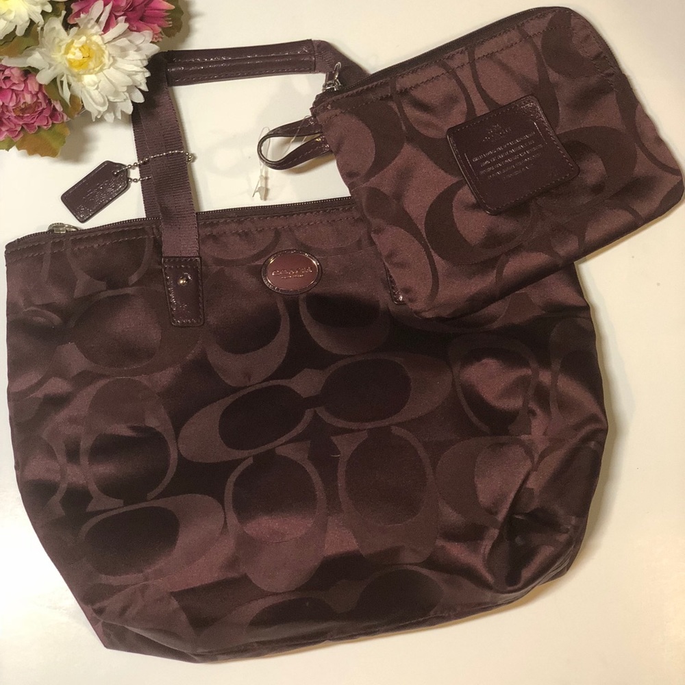 Coach mini bag and mini wallet!